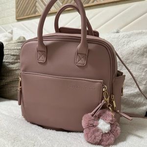 AYLA MINI DIAPER BAG PINK